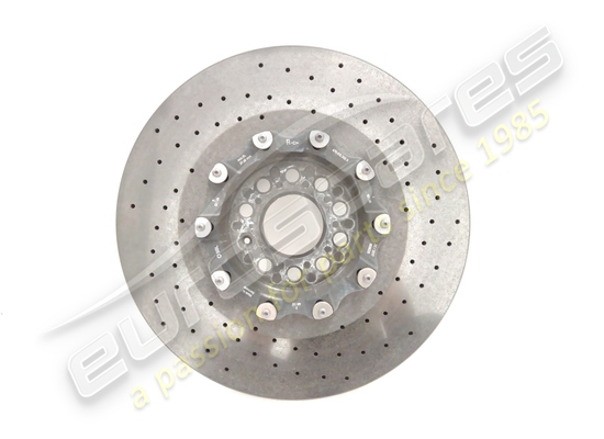 used lamborghini front rh ceramic brake disc (vented) part number 470615302g