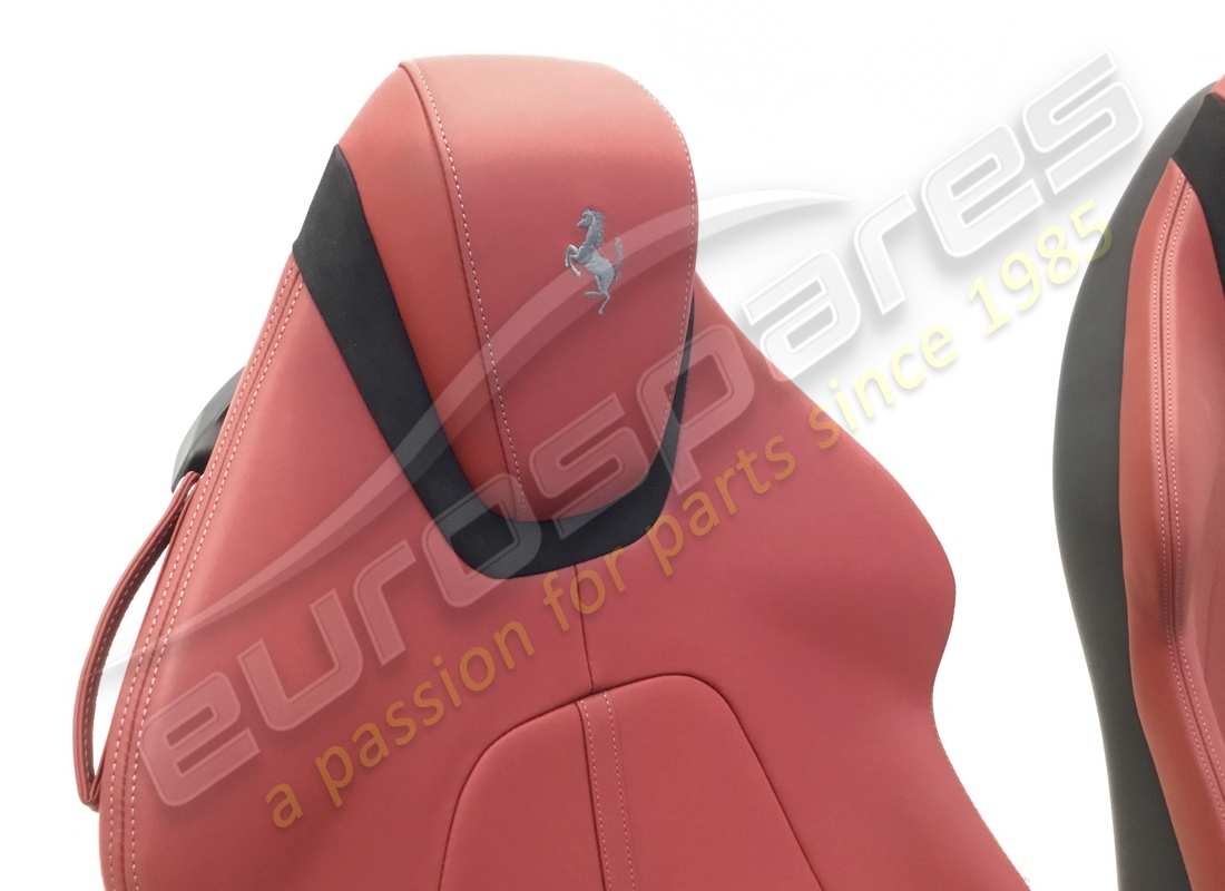 NEW (OTHER) EUROSPARES ROMA LHD SEATS IN RED. PART NUMBER EAP1226116 (2) new (other) eurospares roma lhd seats in red. part number eap1226116 (2)