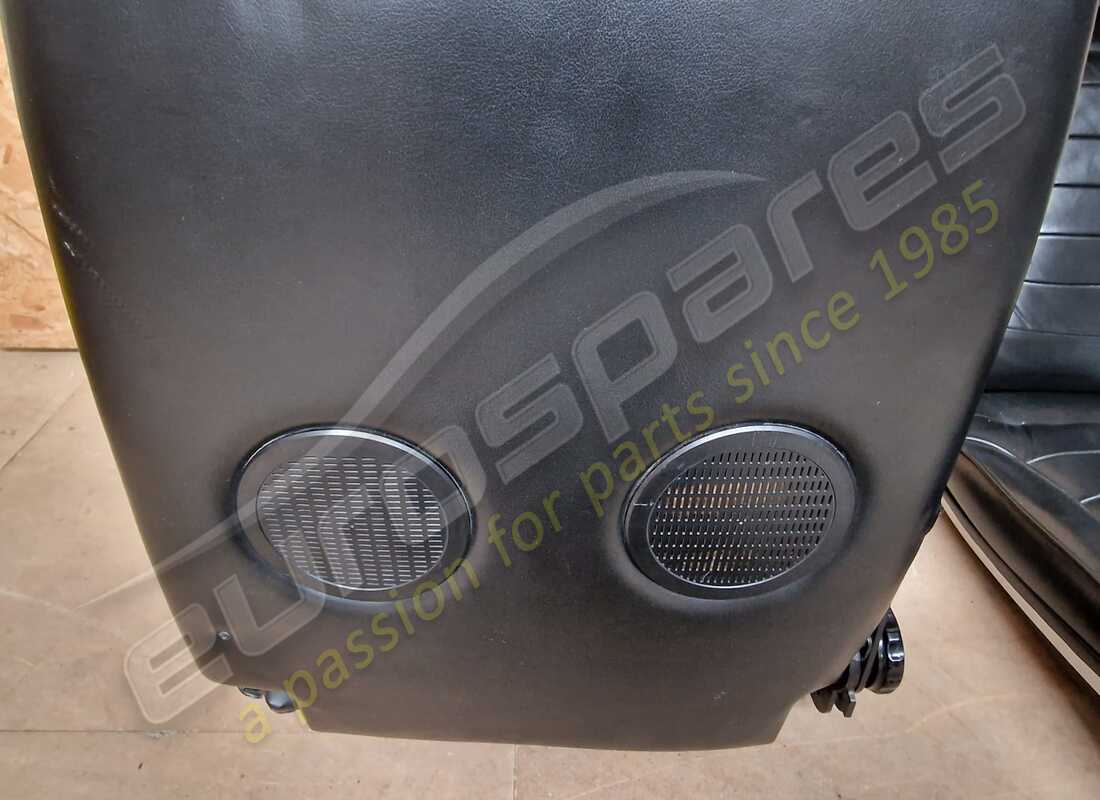 USED FERRARI PAIR BLACK SEATS. PART NUMBER 60899000 (7) used ferrari pair black seats. part number 60899000 (7)
