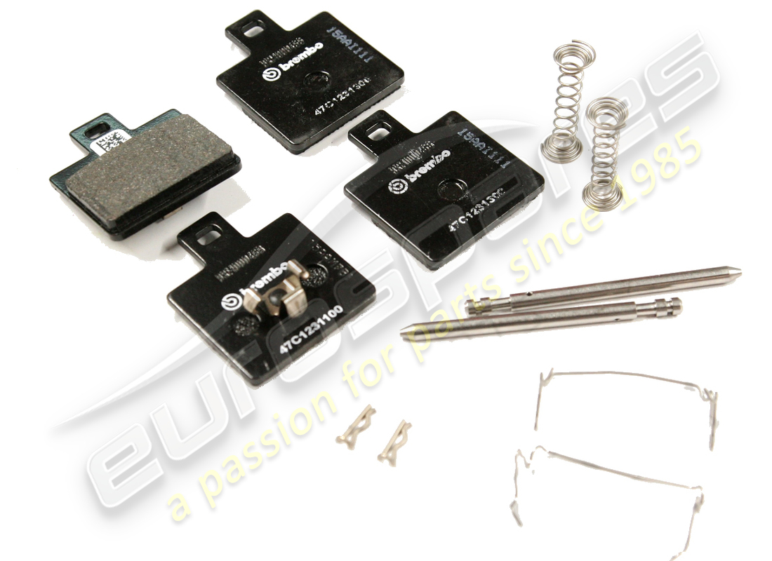 NEW FERRARI HANDBRAKE PAD SET. PART NUMBER 70003667 (1) new ferrari handbrake pad set. part number 70003667 (1)