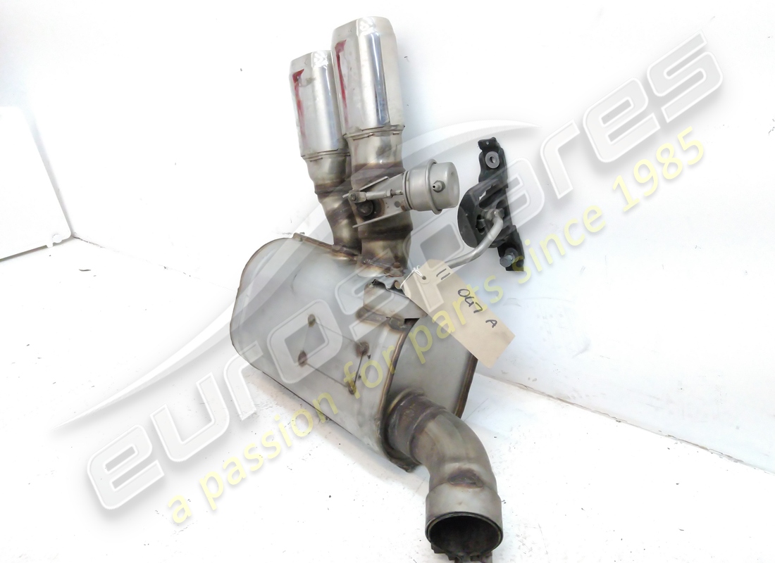USED MASERATI REAR LH SILENCER. PART NUMBER 204480 (2) used maserati rear lh silencer. part number 204480 (2)