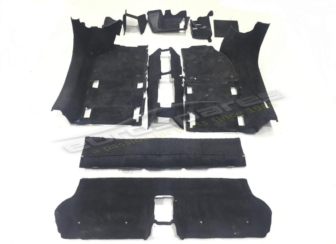 USED FERRARI COMPARTMENT MATS SET. PART NUMBER 86488000 (2) used ferrari compartment mats set. part number 86488000 (2)