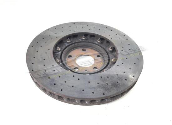 used lamborghini ceramic brake disc (vented) part number 4t0615301