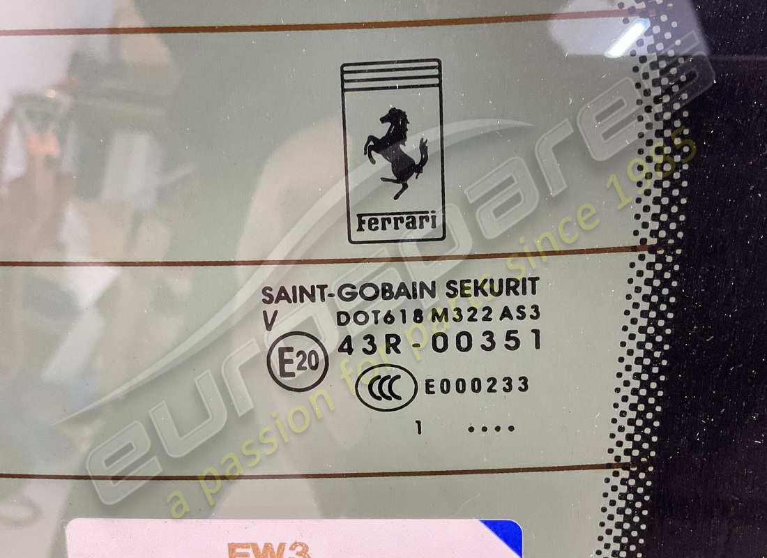 new ferrari rear screen. part number 84151600 (2)