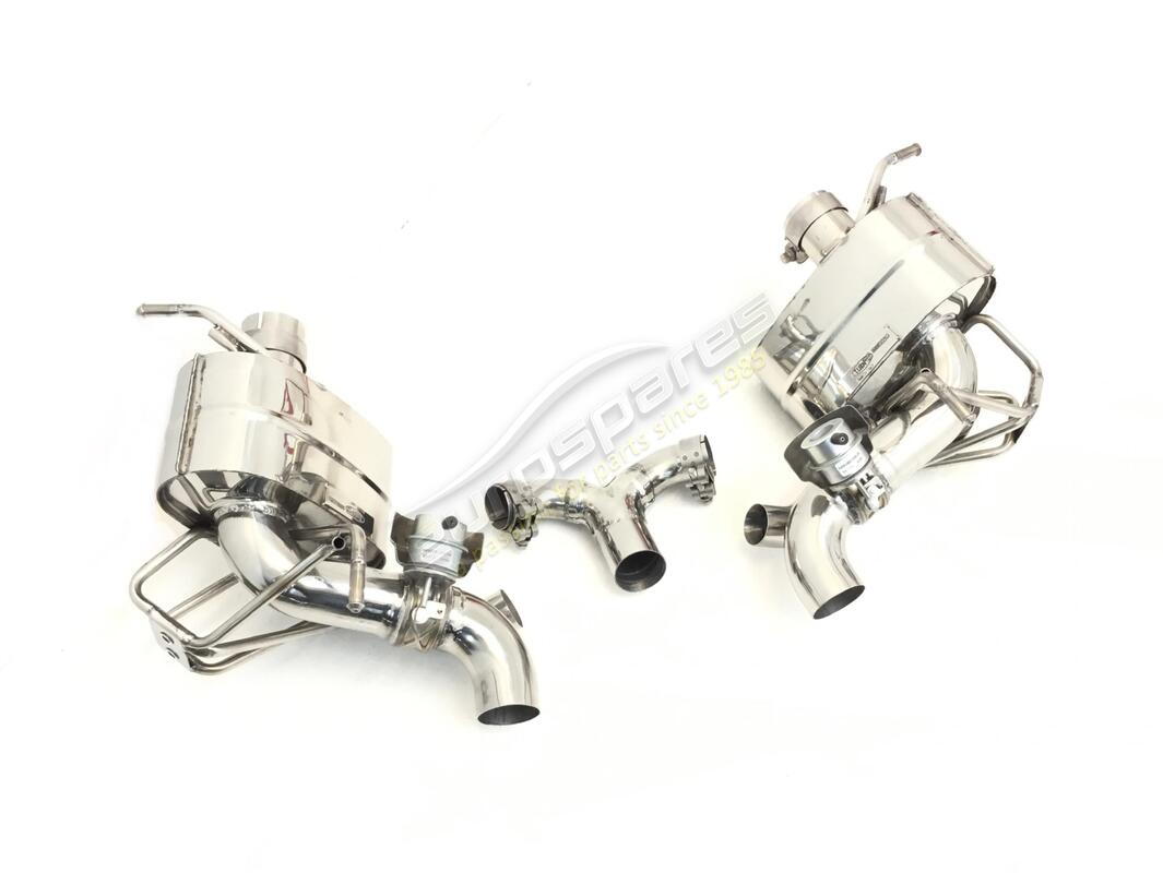 NEW TUBI 458 EXHAUST KIT W VALVES. PART NUMBER TSFE458C09003A (1) new tubi 458 exhaust kit w valves. part number tsfe458c09003a (1)