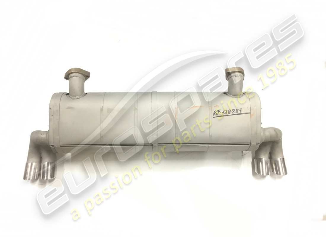 NEW FERRARI MAIN SILENCER ORIGINAL. PART NUMBER 138887 (1) new ferrari main silencer original. part number 138887 (1)