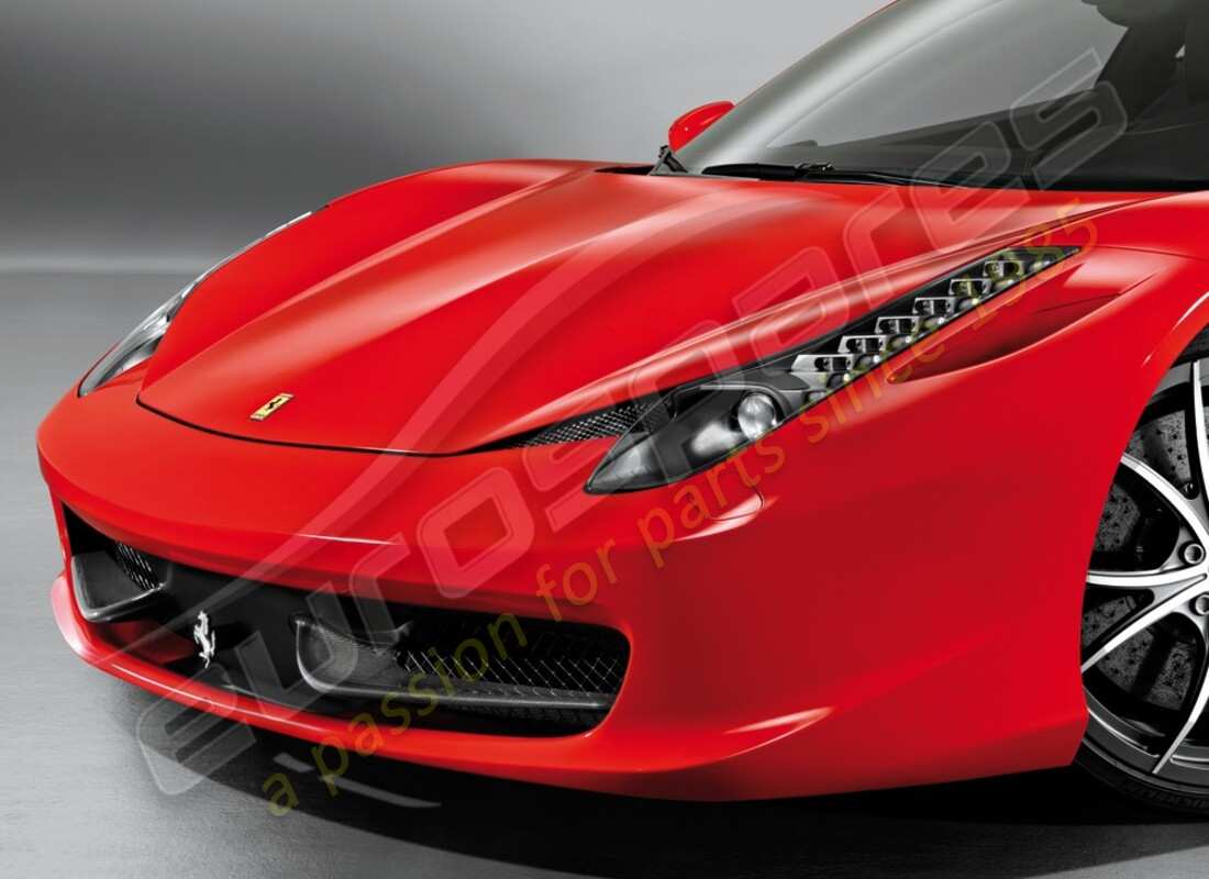 NEW Ferrari CARBON FIBER FRONT SPOILERS KIT . PART NUMBER 70001915 (1)