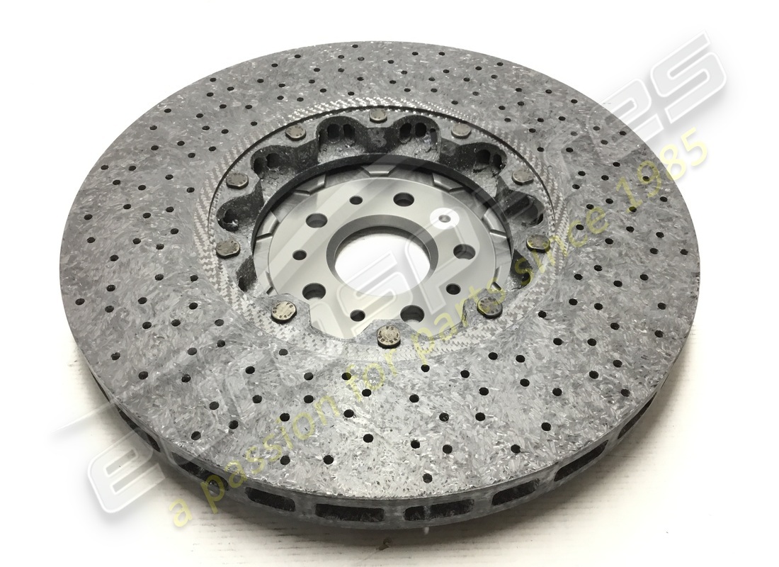 NEW FERRARI FRONT BRAKE DISC, CARBON CERAMIC , 398 X 36. PART NUMBER 274234 (2) new ferrari front brake disc, carbon ceramic , 398 x 36. part number 274234 (2)