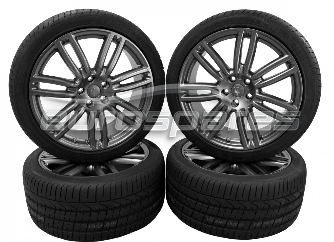 NEW Maserati 20'' GHIBLI WHEELS & TYRES (URANO) . PART NUMBER 980156250B (1)