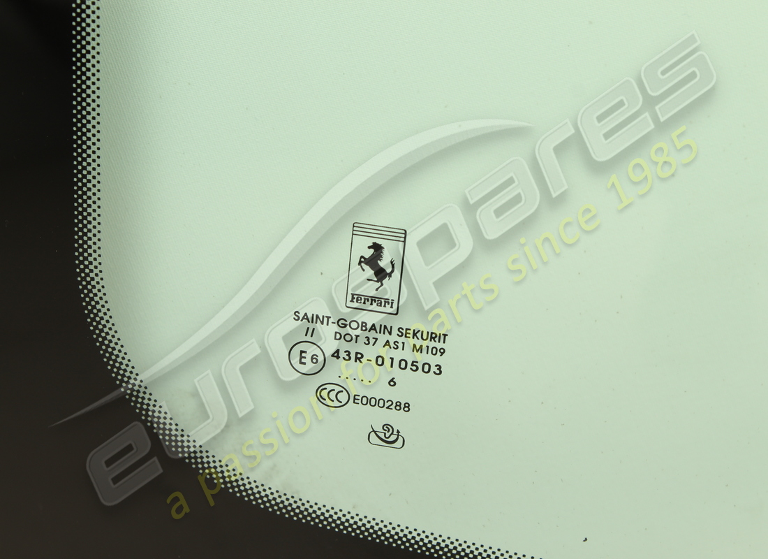 NEW FERRARI WINDSCREEN F12 TDF. PART NUMBER 87095400 (2) new ferrari windscreen f12 tdf. part number 87095400 (2)