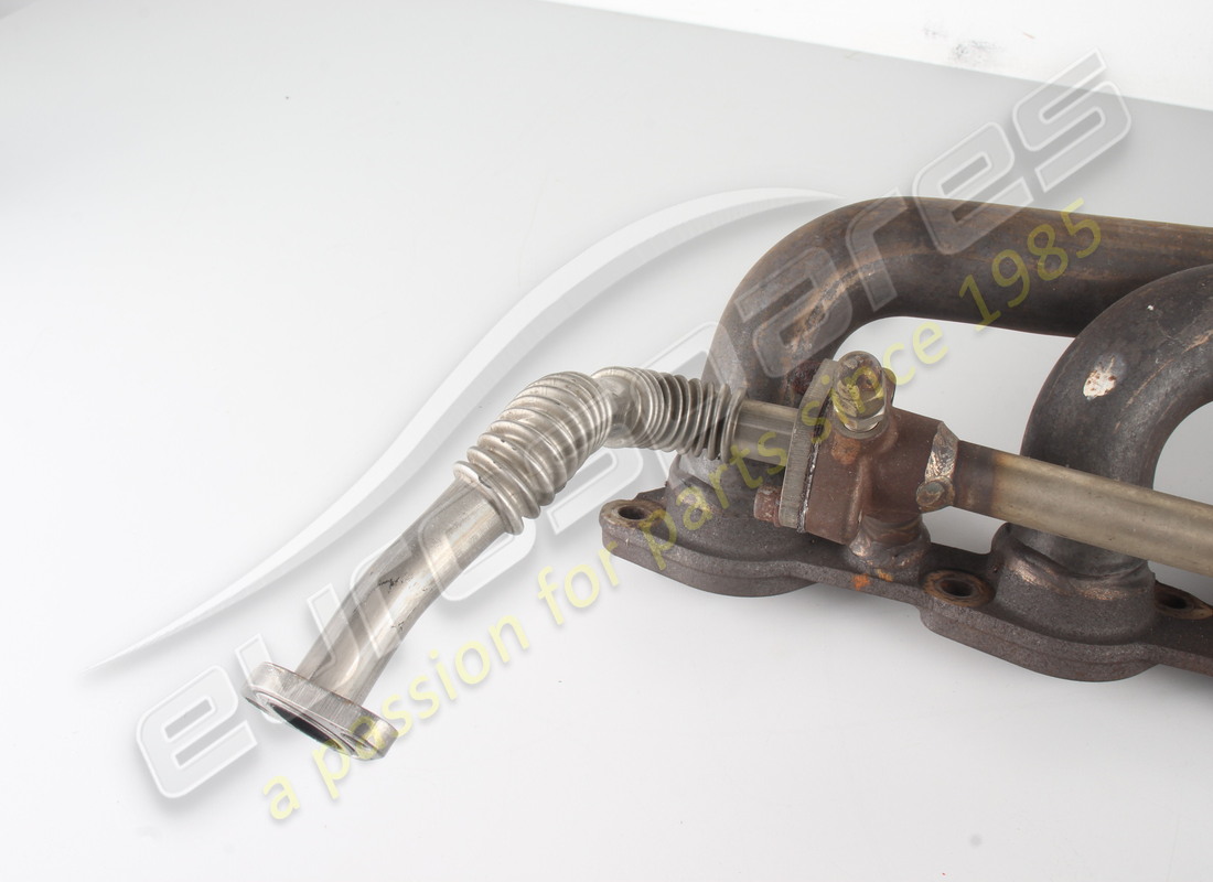 used maserati complete rh exhaust manifold. part number 195117 (5)