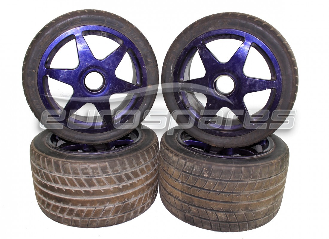 used lamborghini wheels set. part number lwhe043 (1)