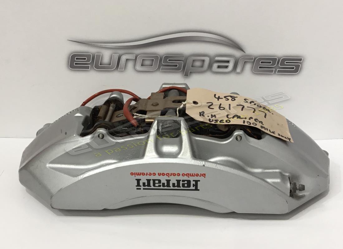 USED Ferrari FRONT RH CALIPER WITH PADS - . PART NUMBER 261777 (1)