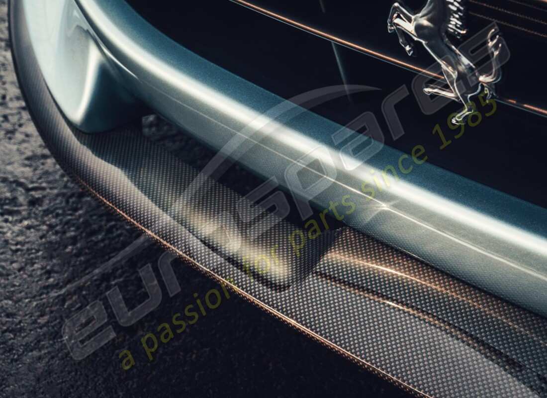 NEW FERRARI CARBON FIBER FRONT SPOILER. PART NUMBER 963231 (1) new ferrari carbon fiber front spoiler. part number 963231 (1)