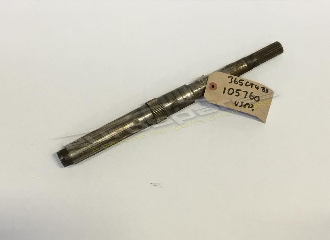 USED Ferrari MAIN SHAFT . PART NUMBER 105760 (1)