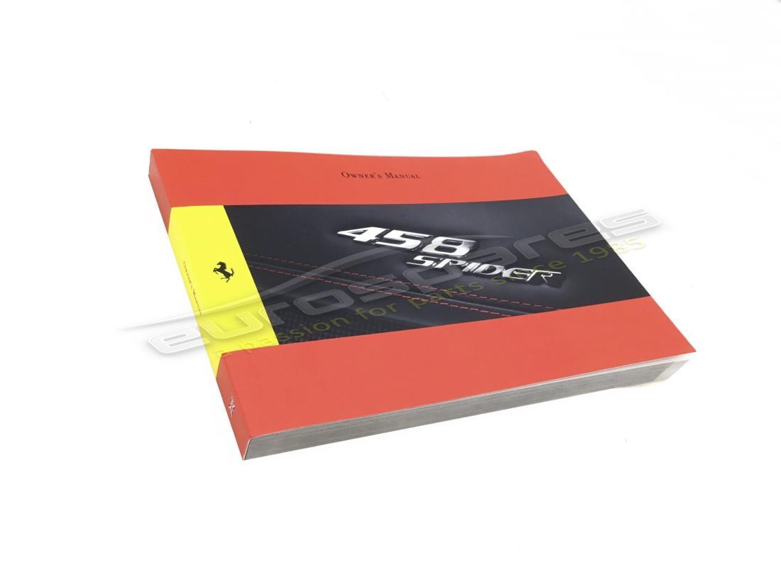NEW FERRARI USE AND MAINTENANCE MANUAL. PART NUMBER 84063400 (1) new ferrari use and maintenance manual. part number 84063400 (1)