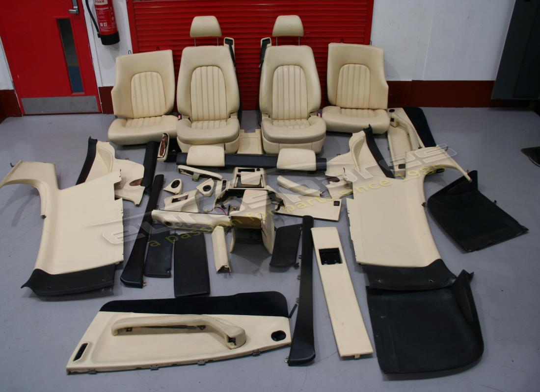 USED Ferrari RHD COMPLETE INTERIOR IN CREAM . PART NUMBER 900114698 (1)