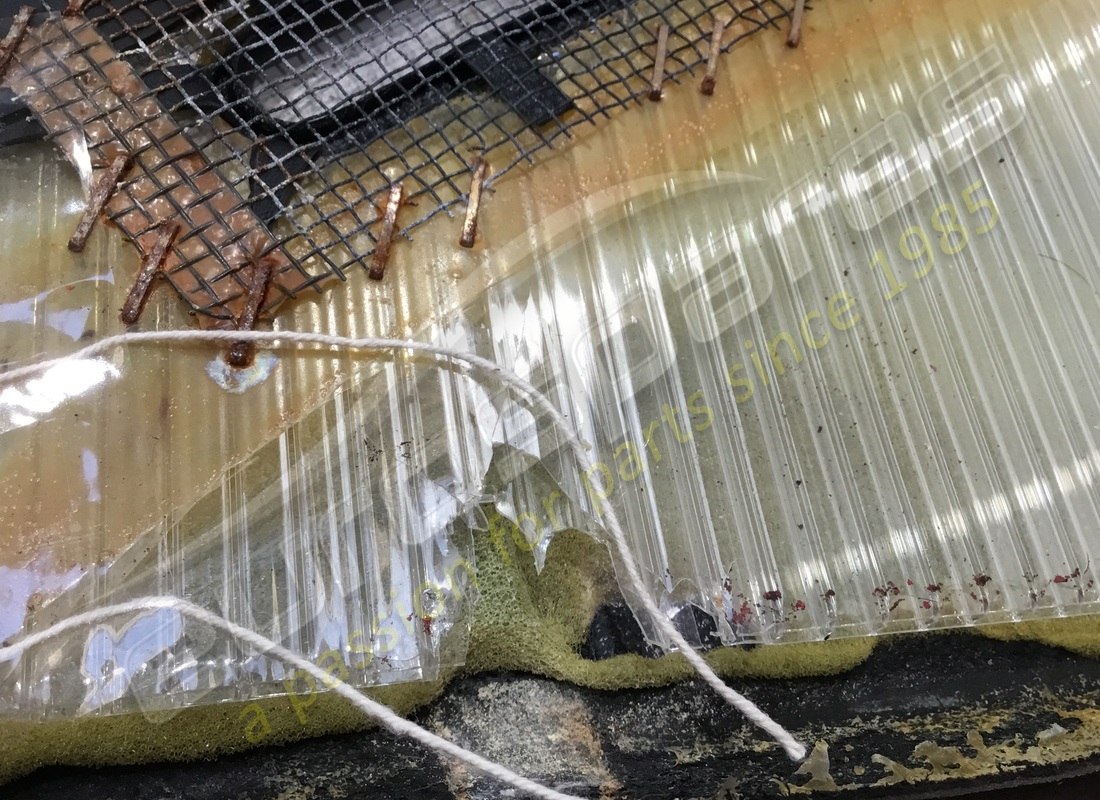 USED FERRARI WINDSHIELD LOWER TRIM. PART NUMBER 61512100 (2) used ferrari windshield lower trim. part number 61512100 (2)