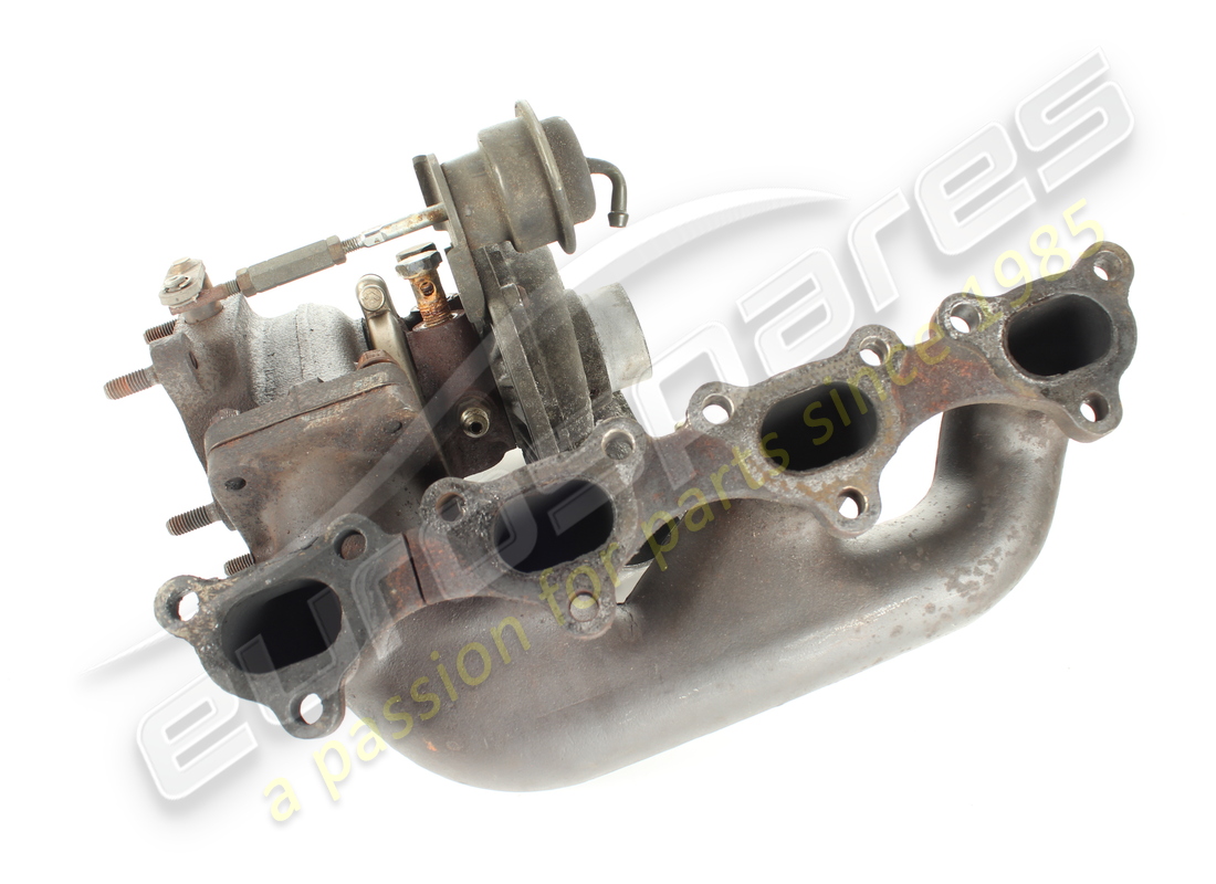 used maserati rh turbo with manifold. part number 578360000a (9)