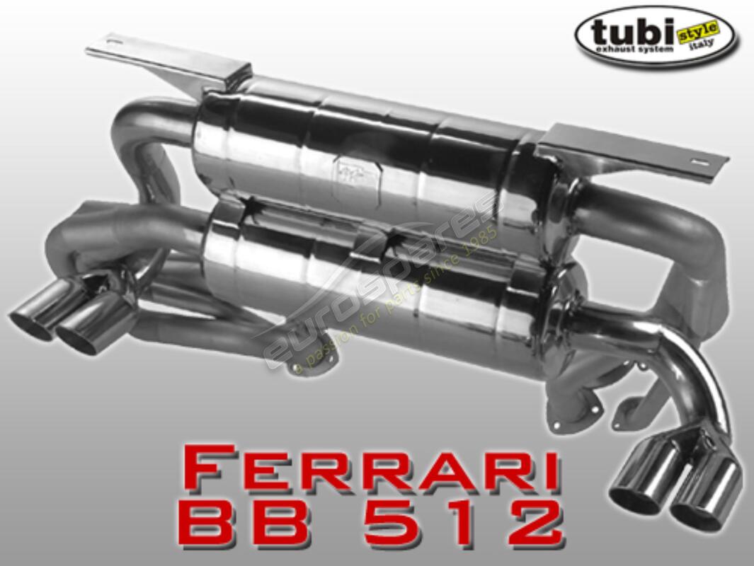 NEW TUBI BB 512 E 512I 2 INLETS LOUDER EXHAUST. PART NUMBER 01178212000R (1) new tubi bb 512 e 512i 2 inlets louder exhaust. part number 01178212000r (1)