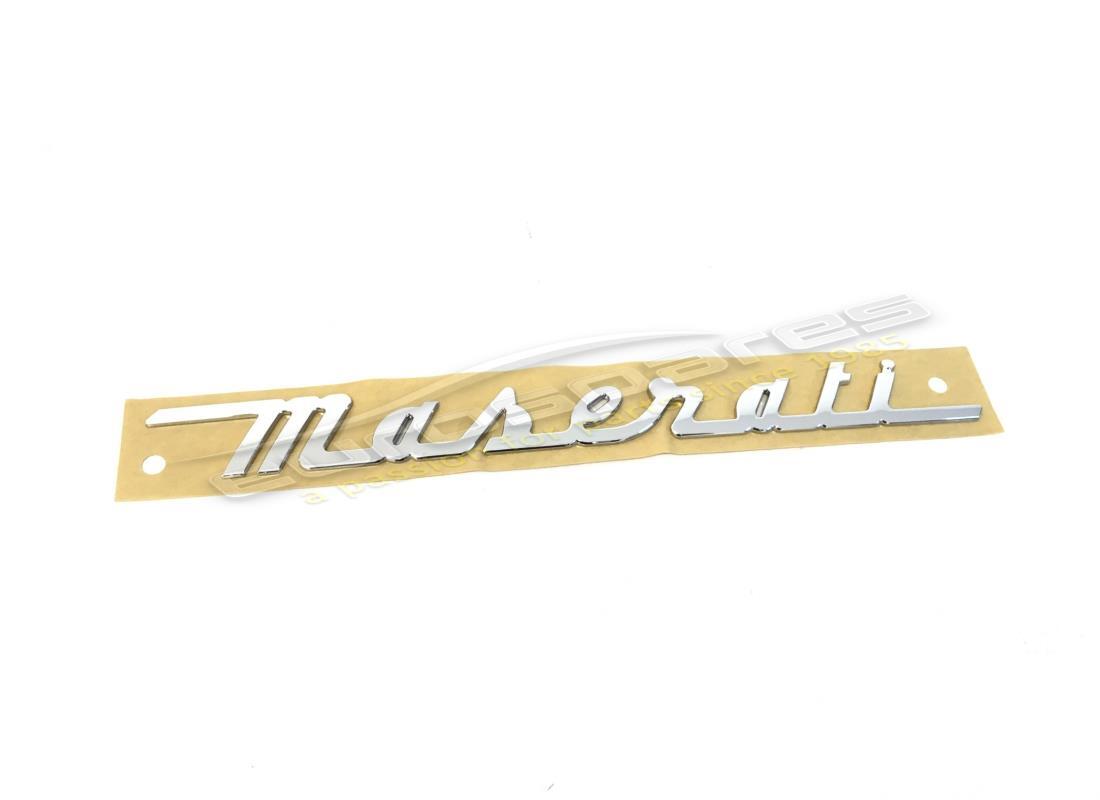 NEW MASERATI MASERATI EMBLEM ON LUGGAGE C. PART NUMBER 84633200 (1) new maserati maserati emblem on luggage c. part number 84633200 (1)