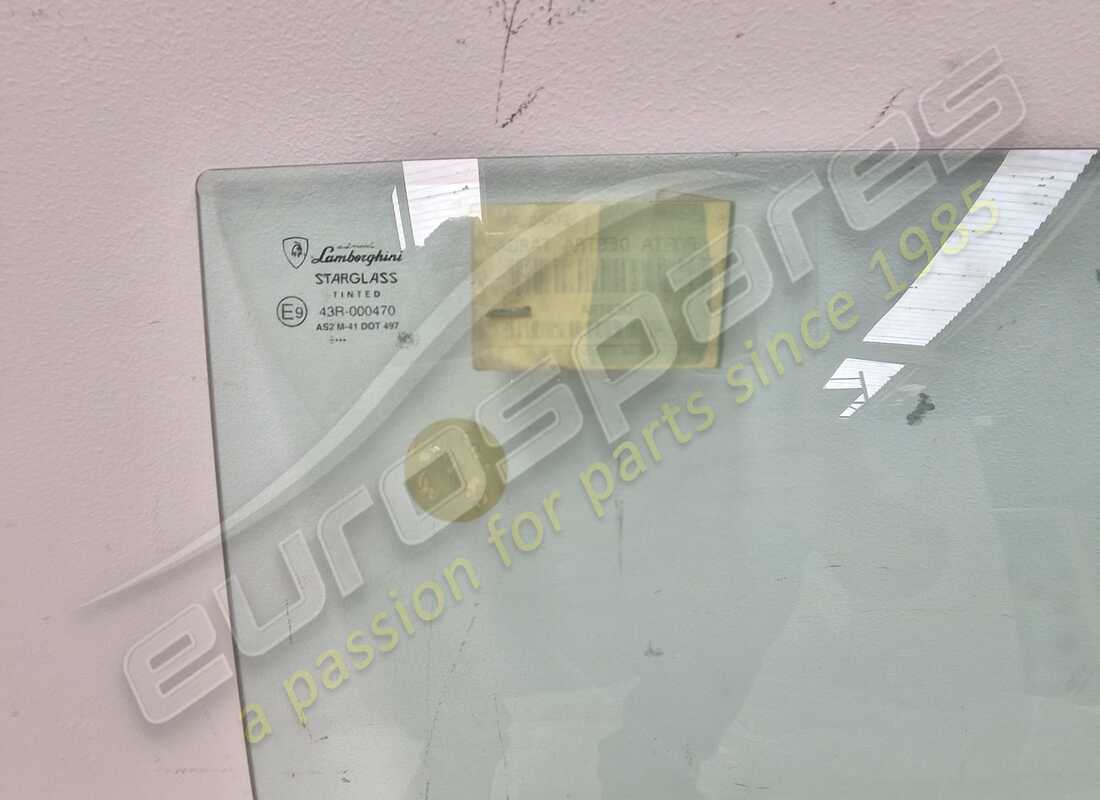 NEW LAMBORGHINI RH DOOR WINDOW. PART NUMBER 009921501 (3) new lamborghini rh door window. part number 009921501 (3)
