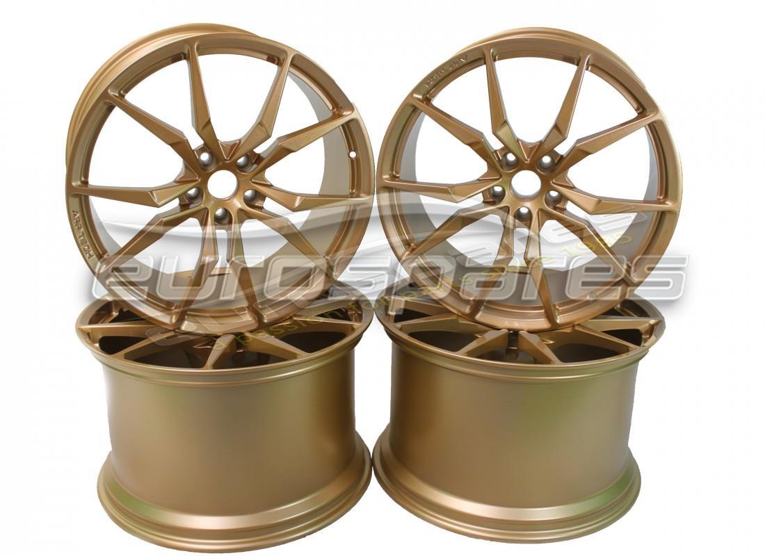 new lamborghini wheels set (hommage gold). part number 470099305 (1)