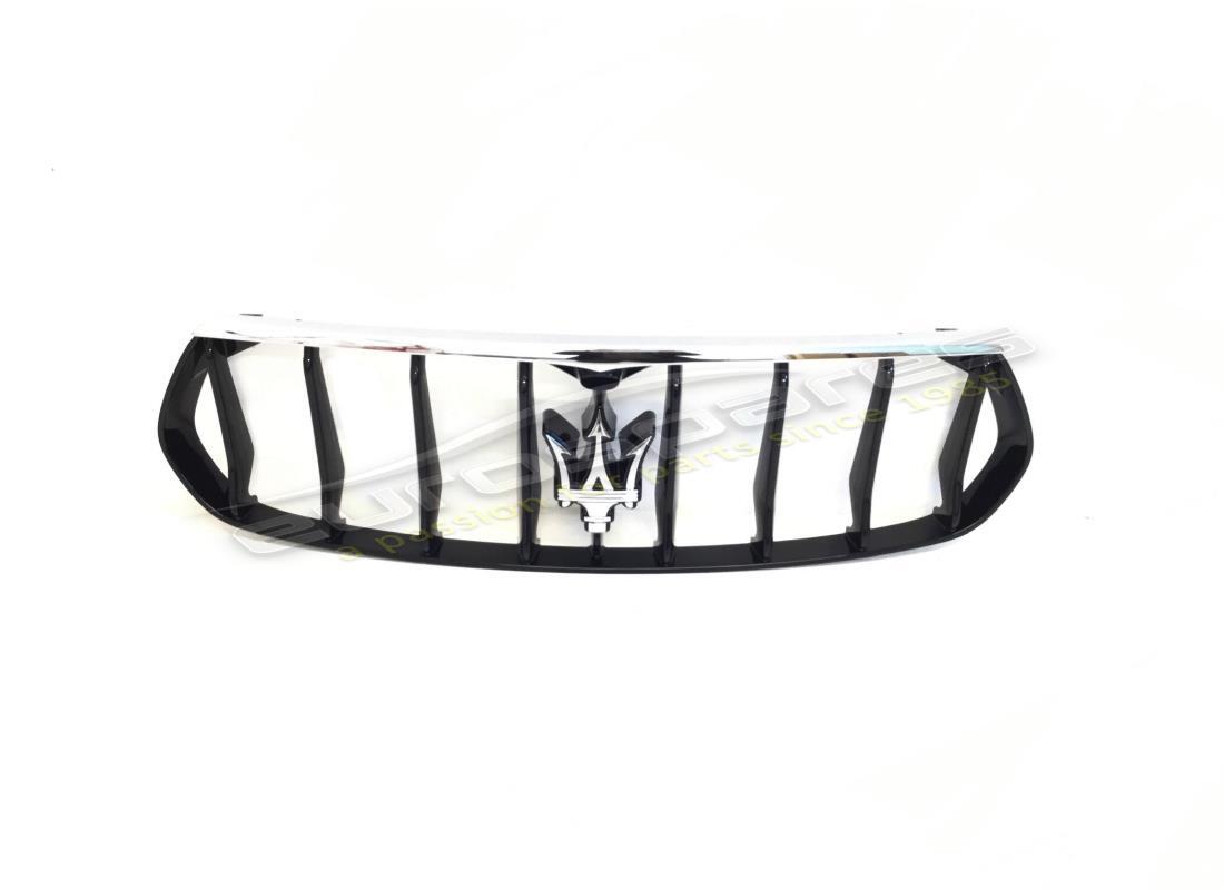 NEW MASERATI FRONT GRILLE ASSEMBLY. PART NUMBER 670091444 (1) new maserati front grille assembly. part number 670091444 (1)