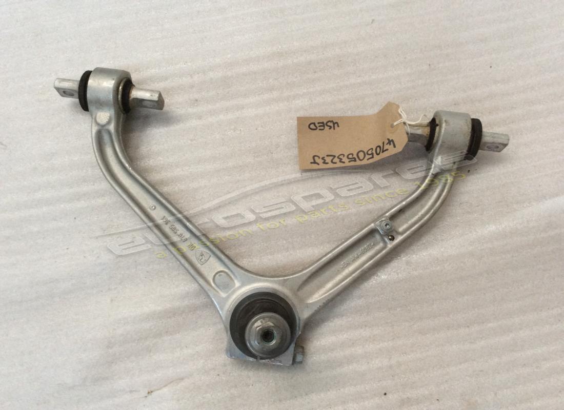 USED LAMBORGHINI TRACK CONTROL ARM SUP. POST SX. PART NUMBER 470505323J (1) used lamborghini track control arm sup. post sx. part number 470505323j (1)