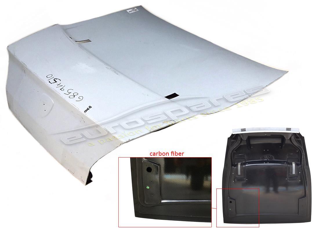 NEW FERRARI COMPLETE TRUNK DOOR. PART NUMBER 68594510 (1) new ferrari complete trunk door. part number 68594510 (1)