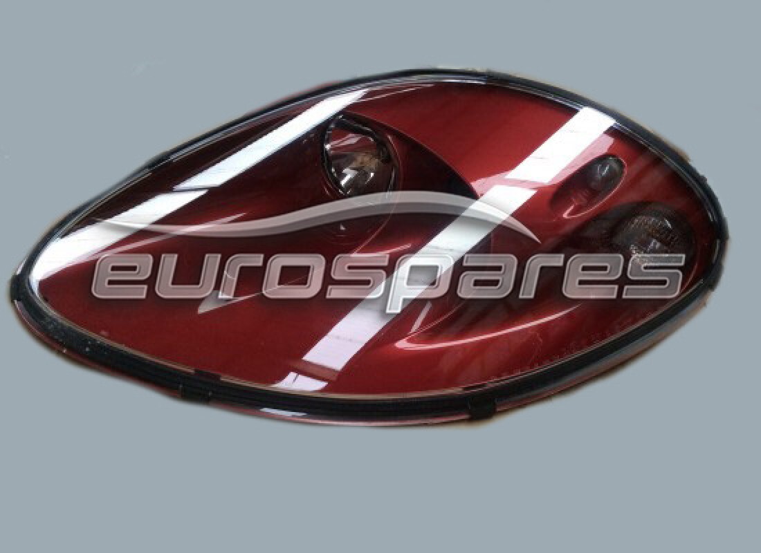NEW FERRARI RH HEADLAMP ASSEMBLY (RHD - ROSSO FIORANO). PART NUMBER 72001376 (1) new ferrari rh headlamp assembly (rhd - rosso fiorano). part number 72001376 (1)