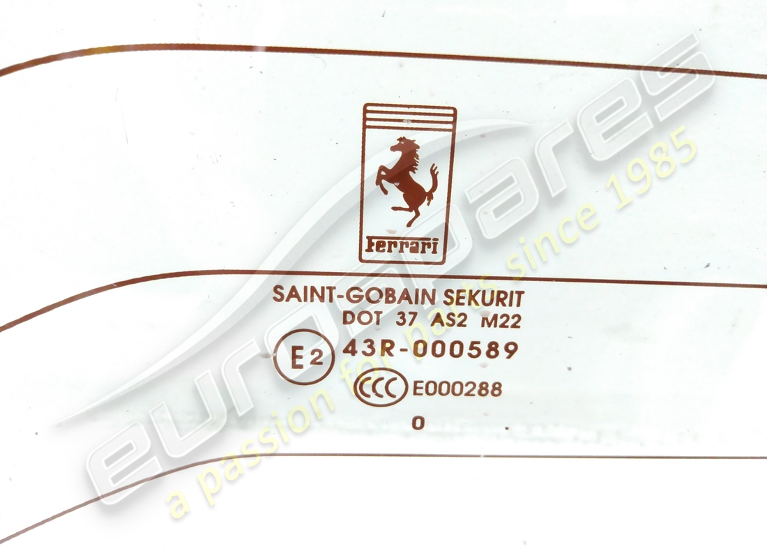 used ferrari rear screen. part number 82202400 (2)