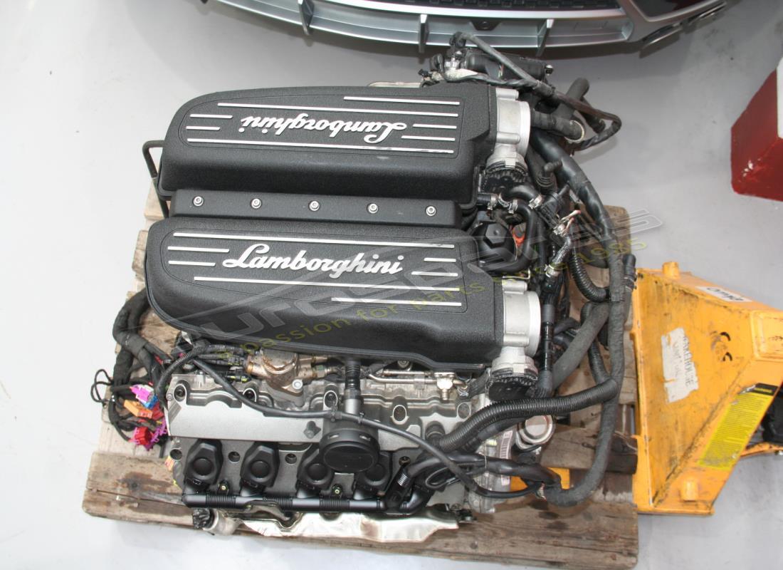USED LAMBORGHINI LP560 GALLARDO ENGINE. PART NUMBER 07L100015AS (1) used lamborghini lp560 gallardo engine. part number 07l100015as (1)