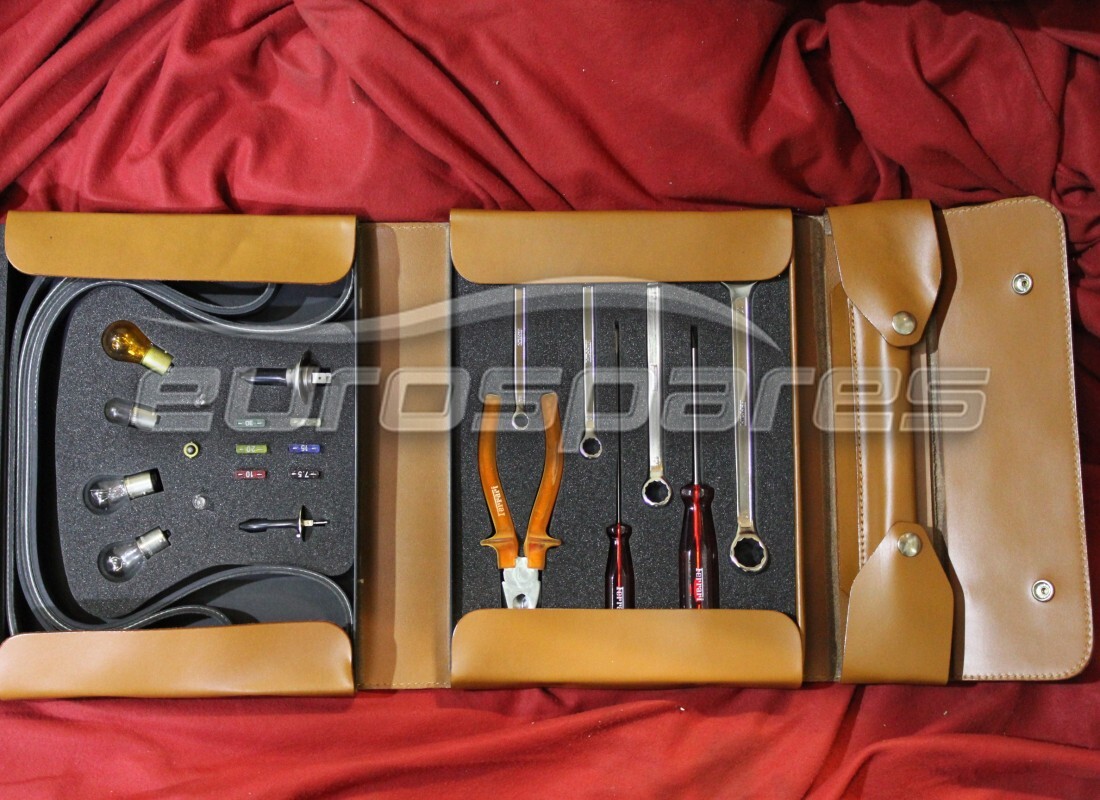 NEW FERRARI COMPLETE TOOL KIT BAG. PART NUMBER 179737 (1) new ferrari complete tool kit bag. part number 179737 (1)