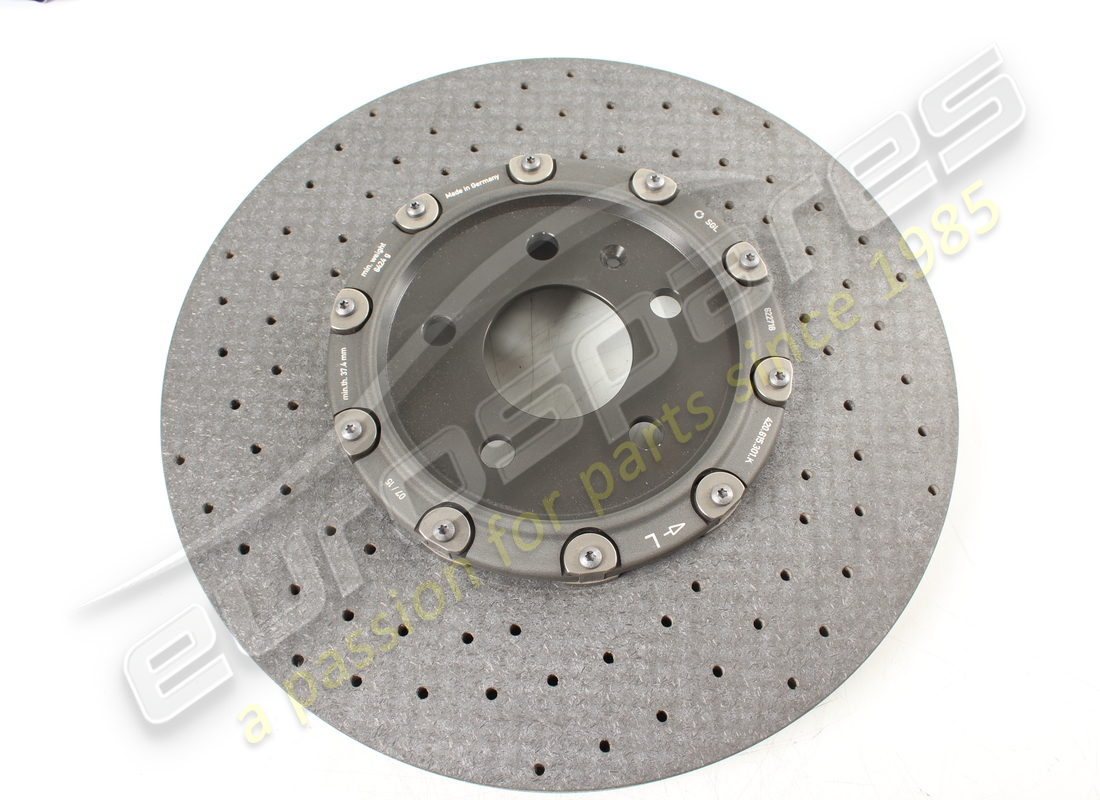 NEW Lamborghini CARBON CERAMIC BRAKE DISC (CCP) . PART NUMBER 420615301K (1)