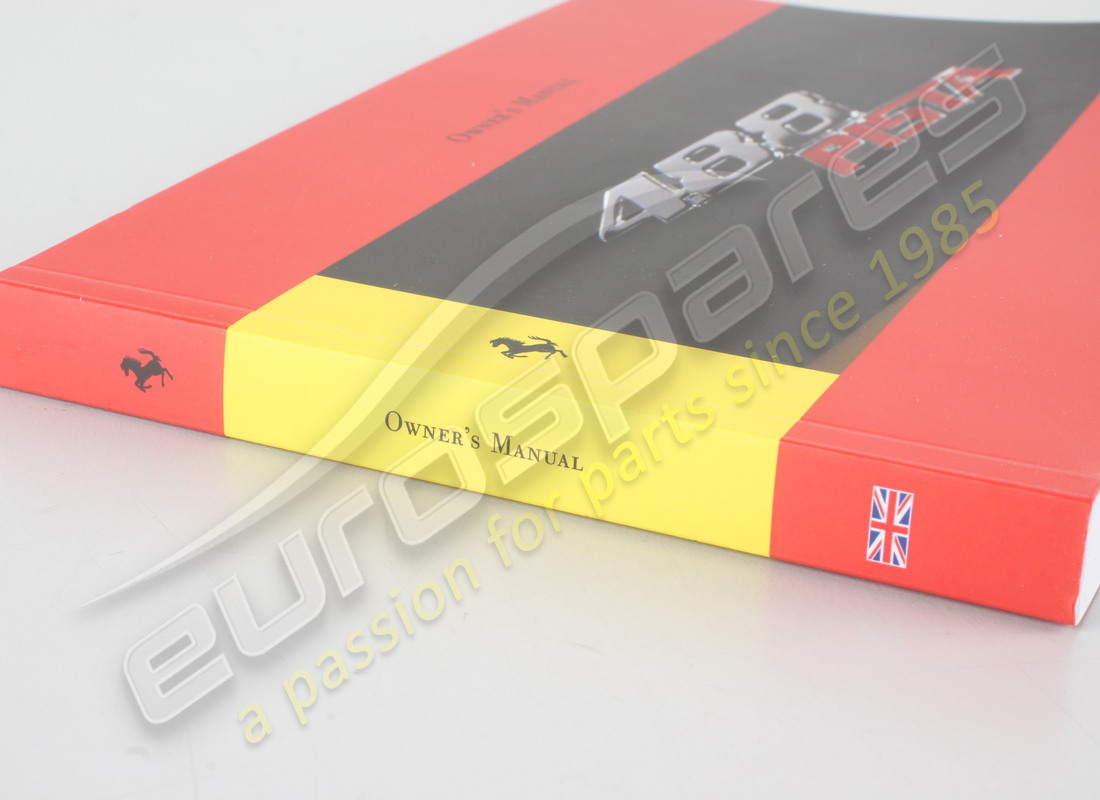 NEW FERRARI OWNER'S MANUAL. PART NUMBER 858740 (2) new ferrari owner's manual. part number 858740 (2)
