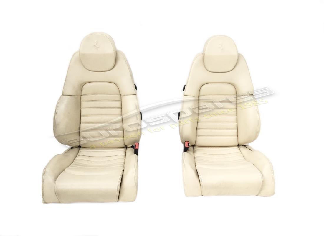 USED Ferrari PAIR OF SEATS AND ROOF TRIMS . PART NUMBER 658443PAIR (1)