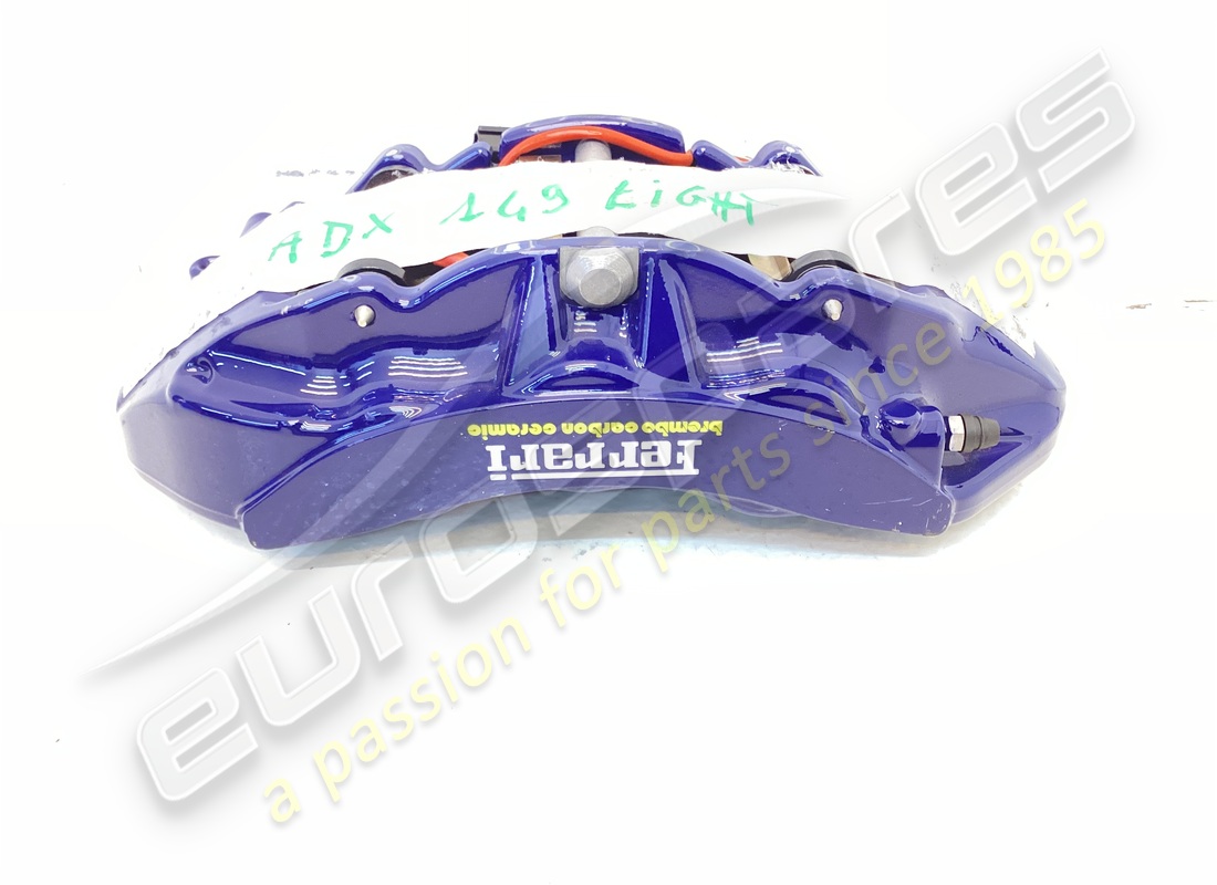 NEW FERRARI RH FRONT CALIPER COMPLETE. PART NUMBER 301880 (1) new ferrari rh front caliper complete. part number 301880 (1)