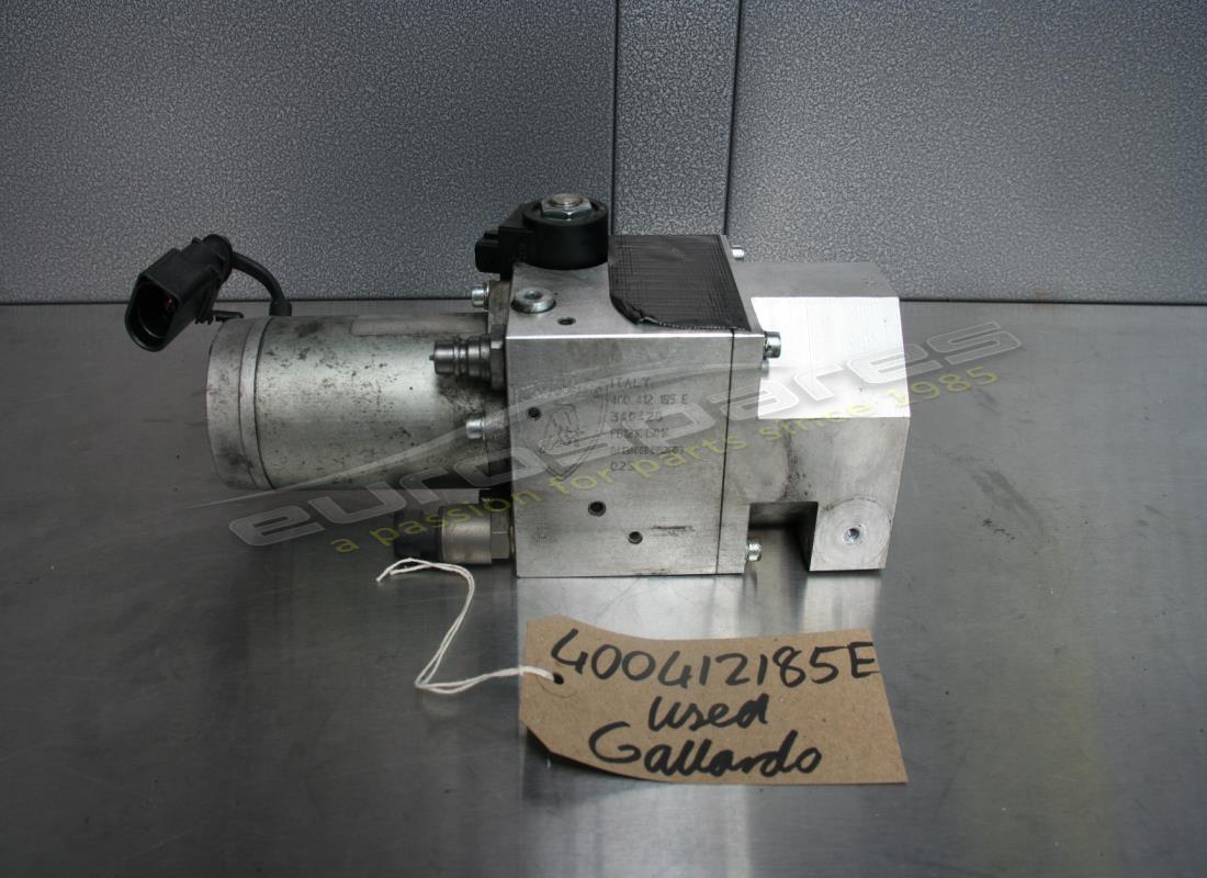 USED Lamborghini HYDRAULIC SUSPENSION LIFT PUMP . PART NUMBER 400412185E (1)