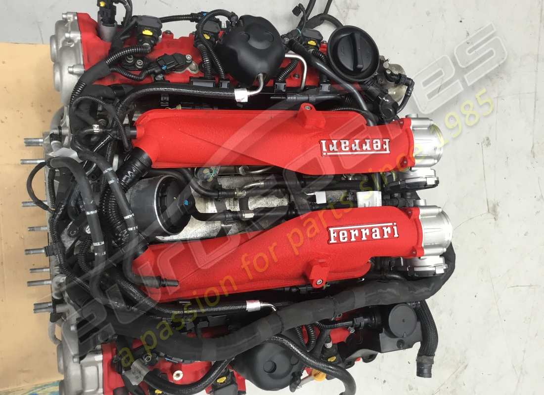 USED FERRARI CALIFORNIA T ENGINE. PART NUMBER 312699 (6) used ferrari california t engine. part number 312699 (6)