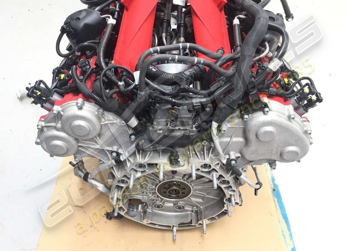 USED FERRARI CALIFORNIA T ENGINE. PART NUMBER 312699 (5) used ferrari california t engine. part number 312699 (5)