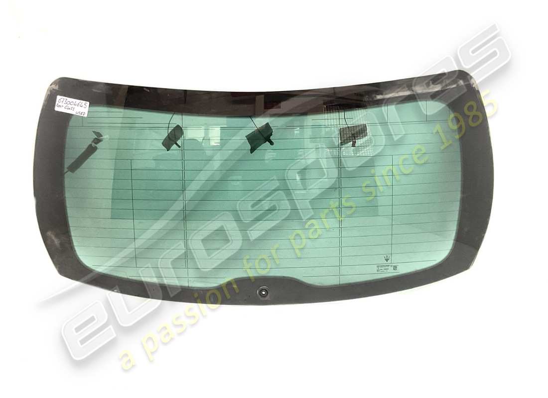 USED Maserati REAR WINDOW GLASS . PART NUMBER 673004645 (1)