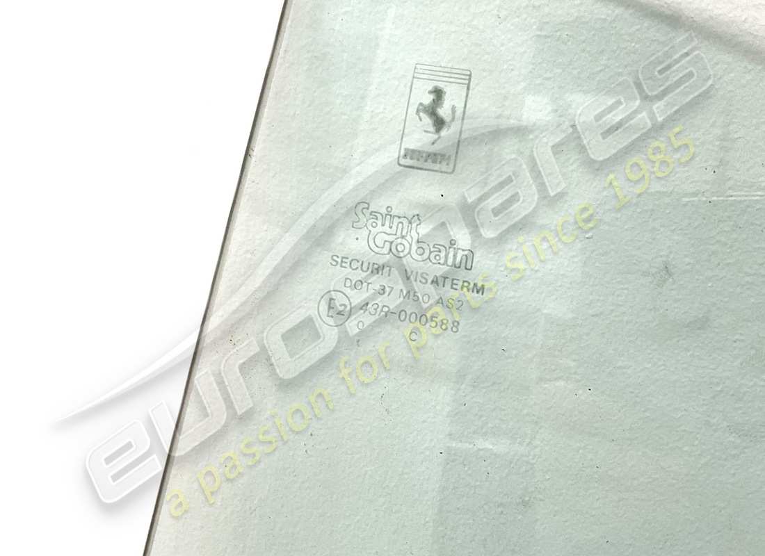 NEW FERRARI LH GLASS CABRIOLET. PART NUMBER 61757300 (2) new ferrari lh glass cabriolet. part number 61757300 (2)