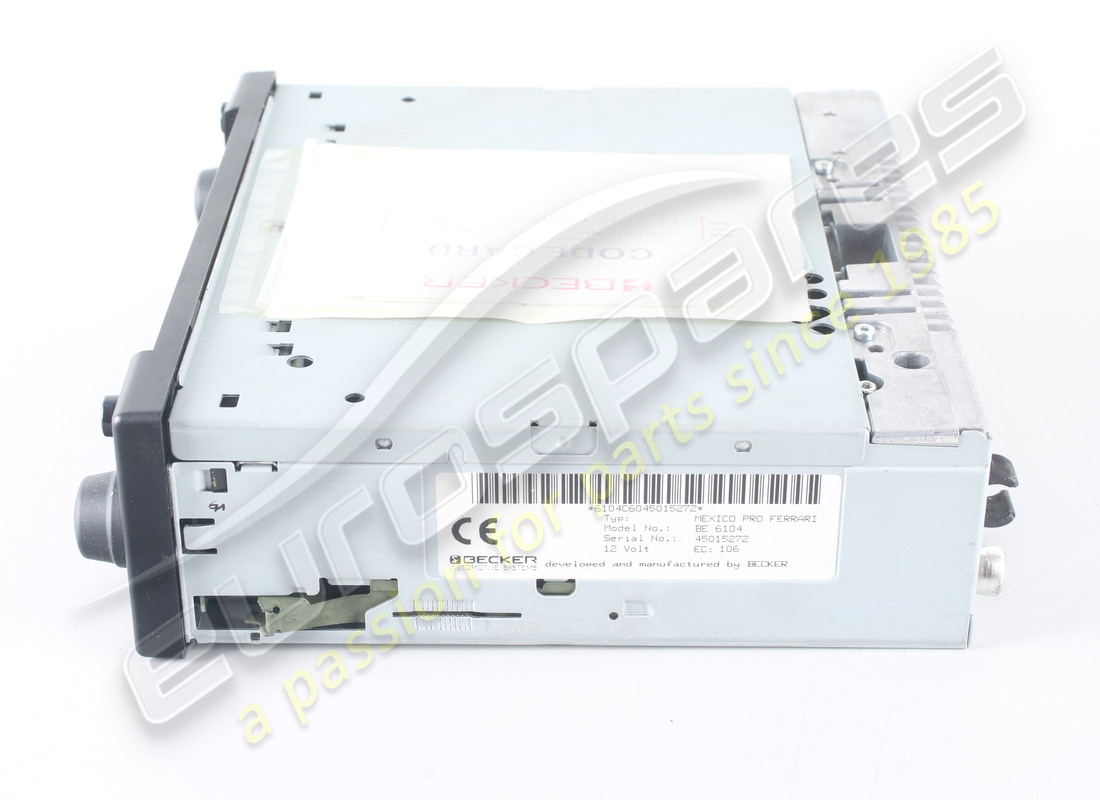 NEW FERRARI BECKER 6104 RADIO. PART NUMBER 208376 (3) new ferrari becker 6104 radio. part number 208376 (3)