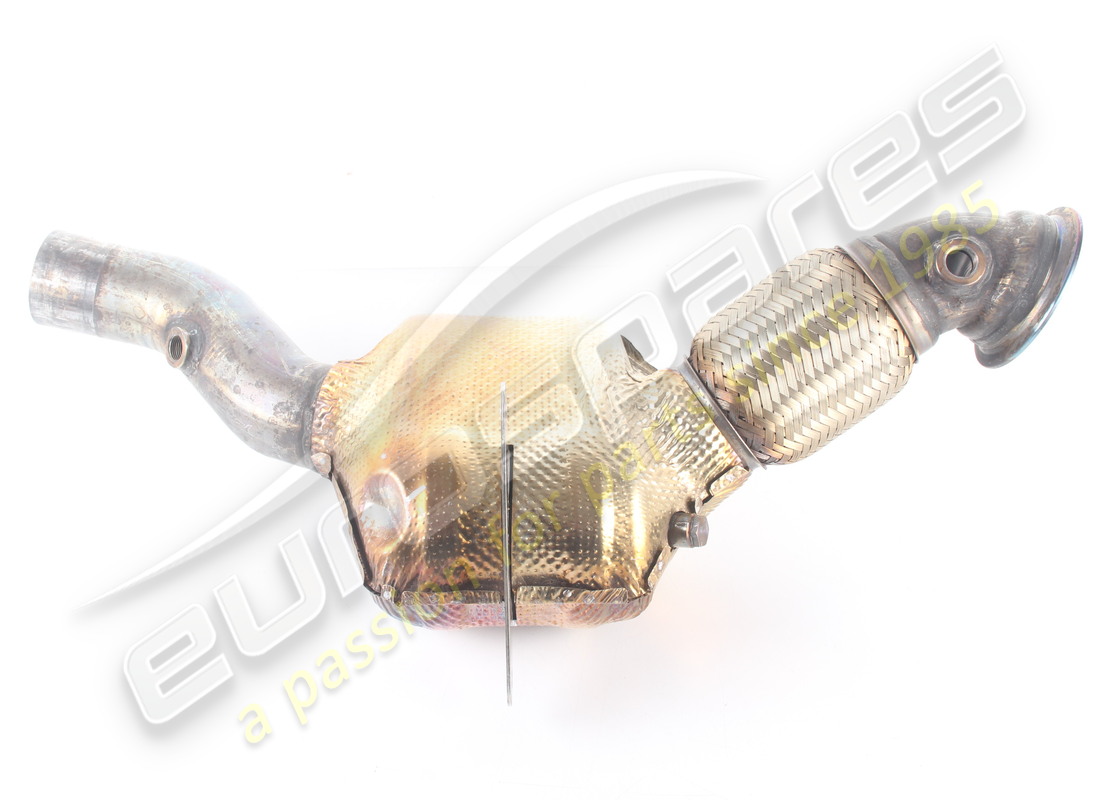 USED FERRARI COMPLETE LH CATALYTIC CONVERTER. PART NUMBER 321609 (2) used ferrari complete lh catalytic converter. part number 321609 (2)