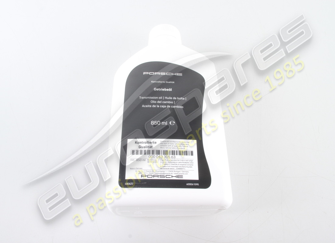 new porsche transfer box gear oil 850ml. part number 00004330563 (1)