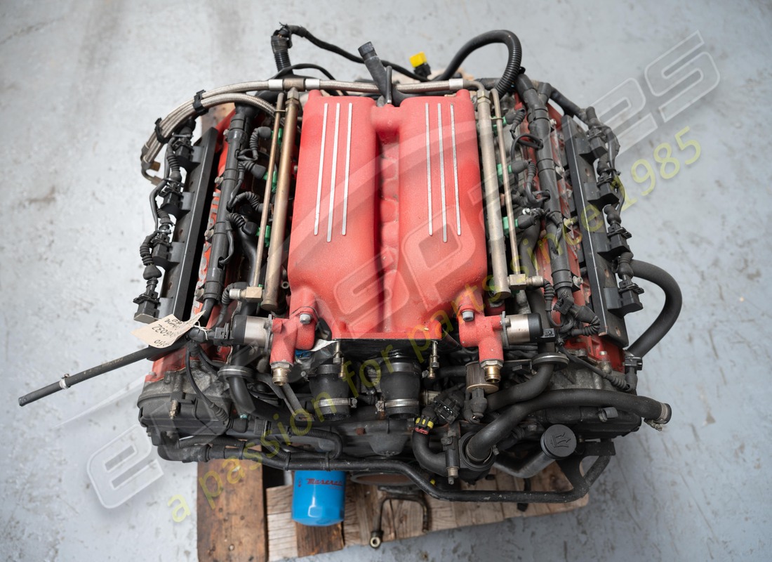 USED MASERATI COMPLETE ENGINE. PART NUMBER MASENG032 (9) used maserati complete engine. part number maseng032 (9)