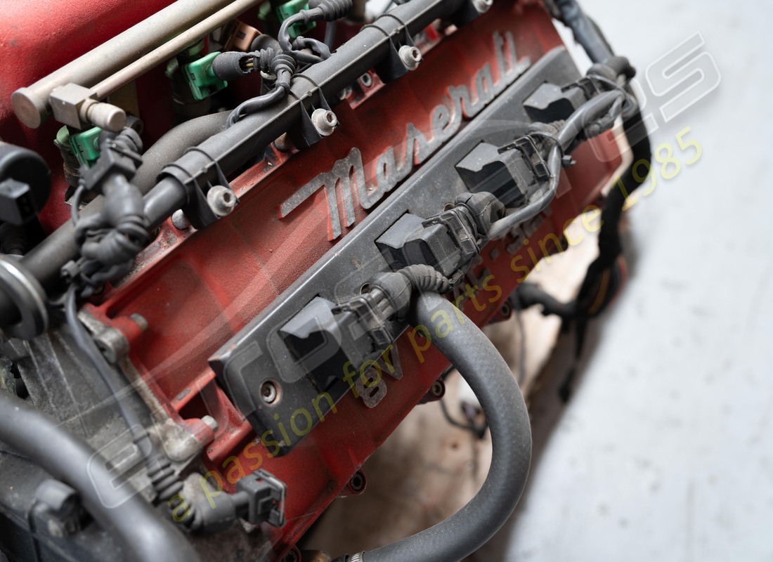 USED MASERATI COMPLETE ENGINE. PART NUMBER MASENG032 (11) used maserati complete engine. part number maseng032 (11)