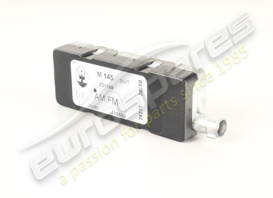 NEW MASERATI RADIO ANTENNA AMPLIFIER. PART NUMBER 231149 (1) new maserati radio antenna amplifier. part number 231149 (1)