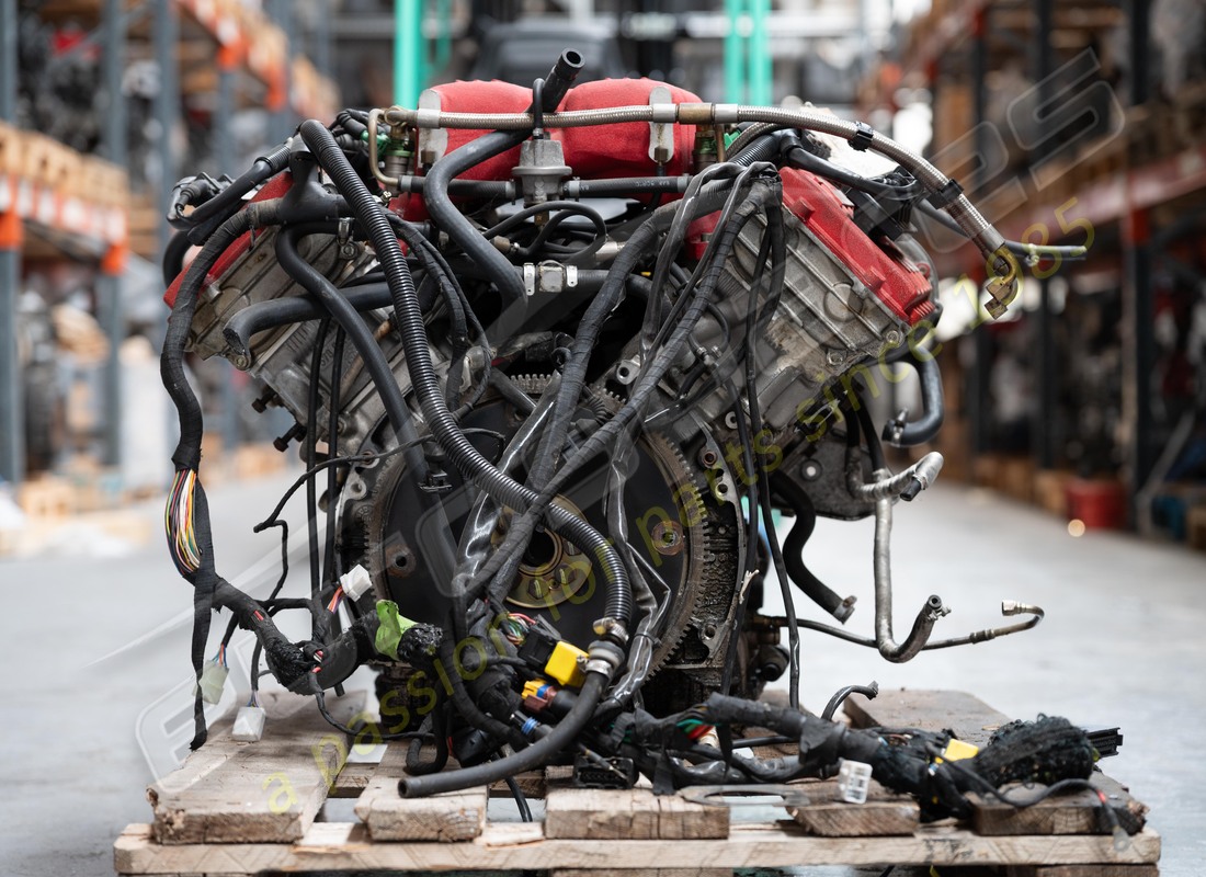 USED MASERATI COMPLETE ENGINE. PART NUMBER MASENG032 (6) used maserati complete engine. part number maseng032 (6)